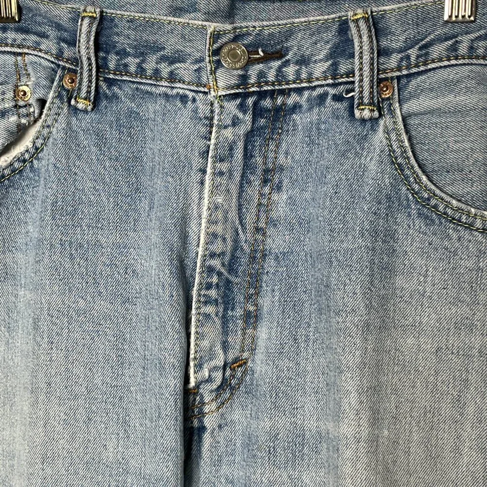 Levi's Jeans Men's 505 Straight Leg Blue Denim‎ 38x32 Classic Fit